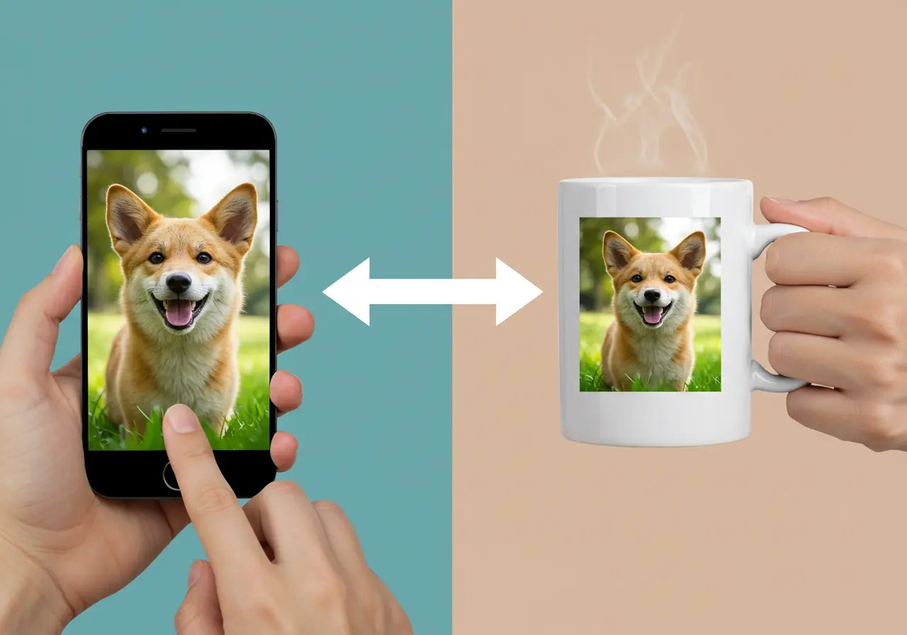 Nadruki na kubkach i koszulkach - zdjęcie 3